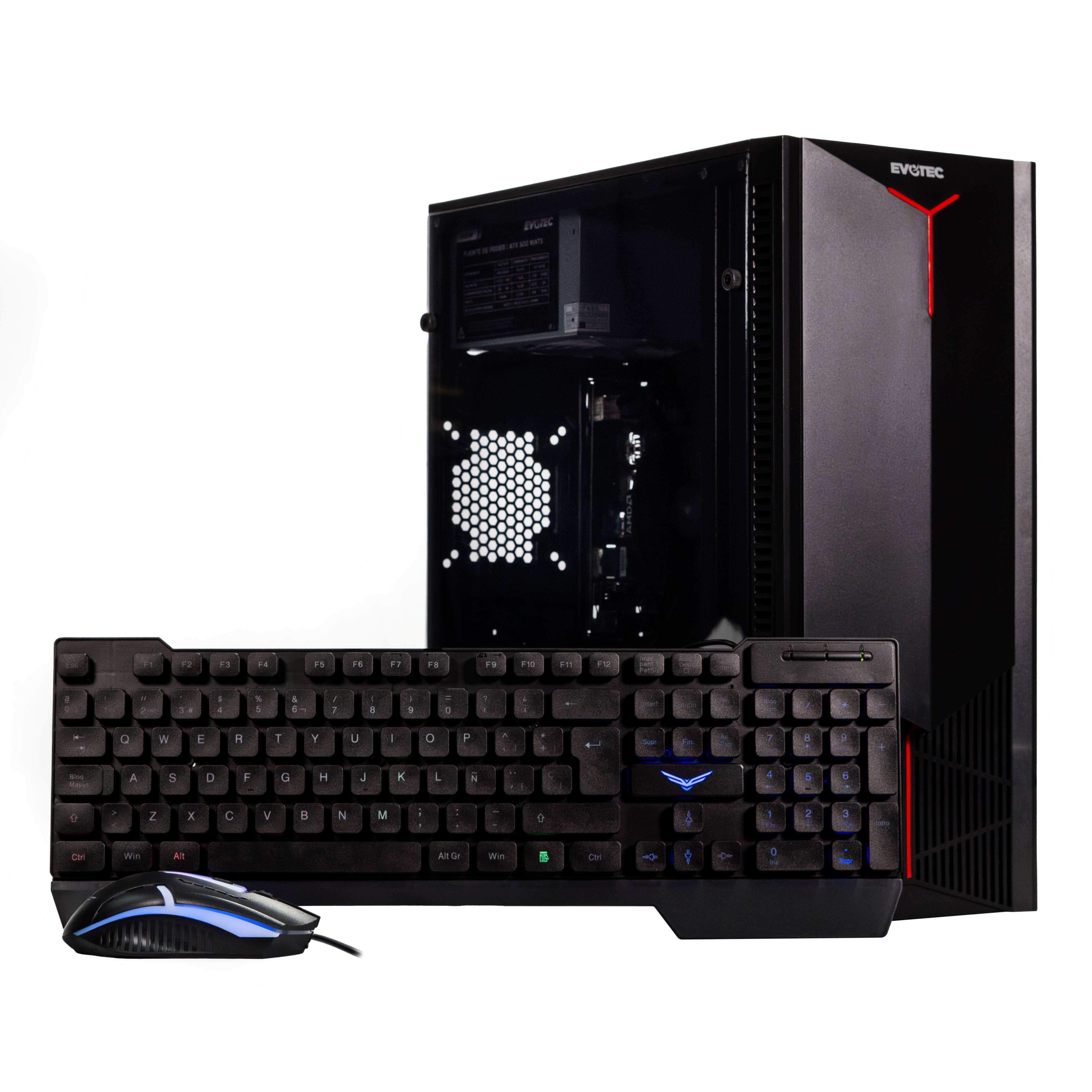 Computadora de Escritorio EVOTEC EV-R332G-VERTEC AMD RYZEN 3 3200GT, 8GB, SSD 480GB